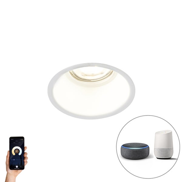 Smart Einbau Spot weiß inkl. WiFi GU10 - Abt