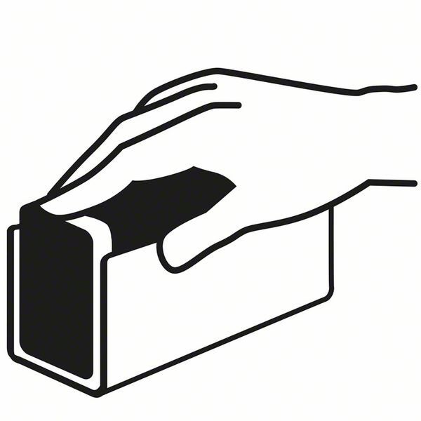 Symbol: Manuelle Schleifarbeiten