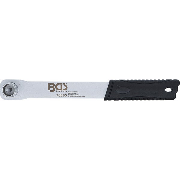Ratsche mit schwarzem Griff