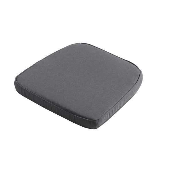 Sitzkissen Geflecht Panama grau - ca. 48x48 cm - 4er-Set