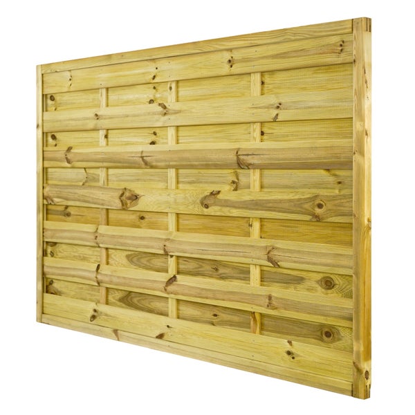 Sichtschutzzaun aus Holz