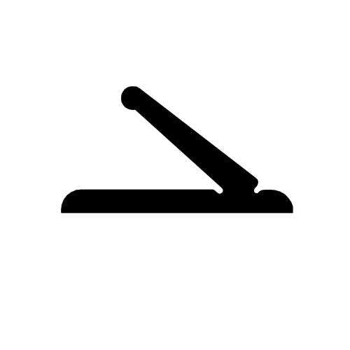 Symbol für Laminatschneider