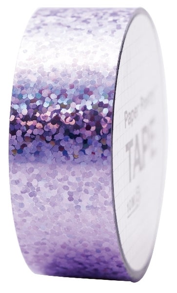 Holographic Tape, Gepunktet Flieder