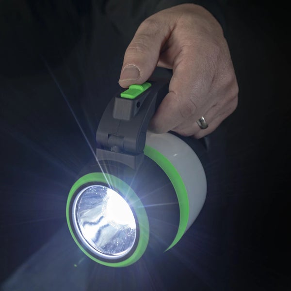 Ondis24 3 in 1 Multifunktionslampe schwarz-grün Batterie, Lampe
