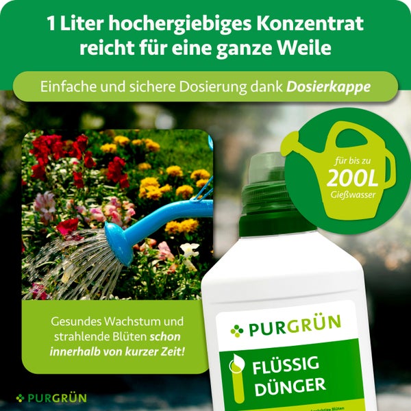 Purgrün Flüssigdünger 1 Liter