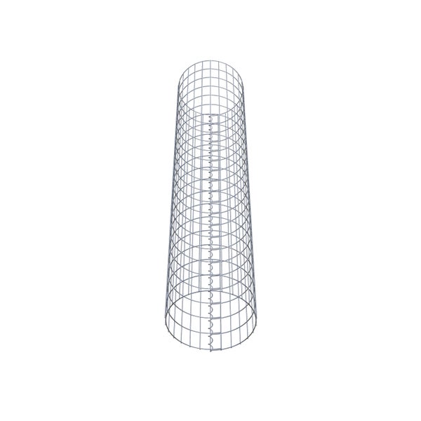 Gabionensäule Durchmesser 42 cm, MW 5 x 10 cm rund - Höhe: 2,00 m