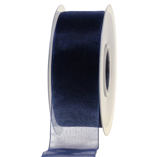 Rolle mit Dekoband aus Stoff