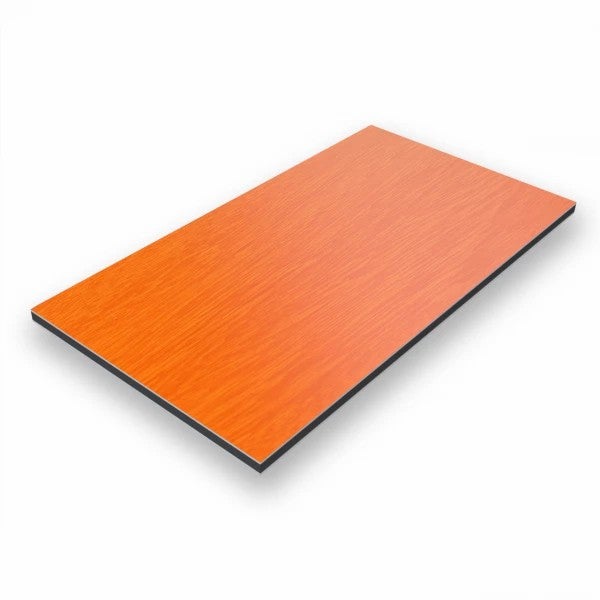 Verbundplatte mit Holzstruktur