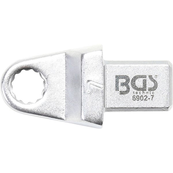 BGS Einsteck-Ringschlüssel 7 mm Aufnahme 9 x 12 mm - 6902-7