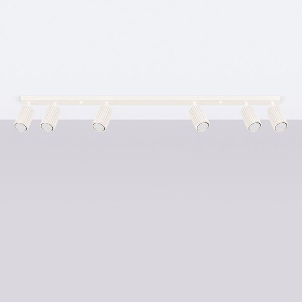 Deckenleuchte mit sechs Strahlern