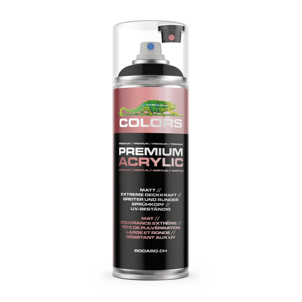 COLORS Premium Acrylic Sprühfarbe 400ml RAL 9005 Schwarz Matt