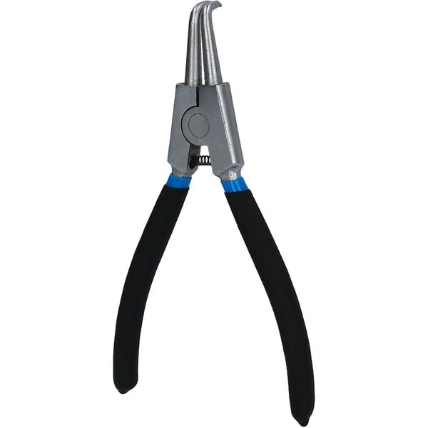 BRILLIANT TOOLS Seegeringzange für Außensicherungsringe abgewinkelt 175 mm - BT067002