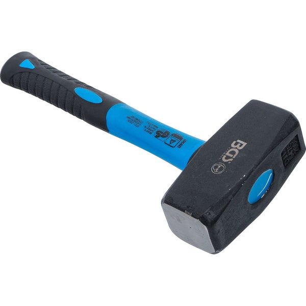 Fäustel mit schwarzem Kopf und blauem Griff, BGS Technic Logo