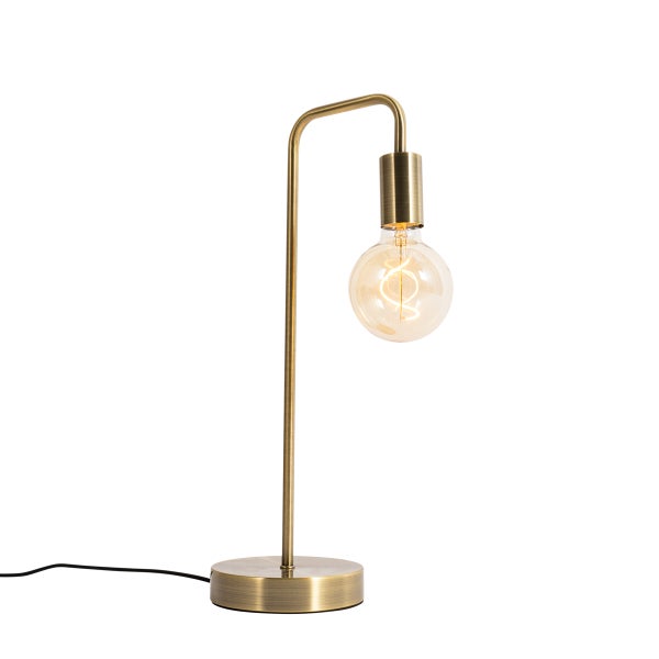 Moderne Tischlampe Bronze - Facil