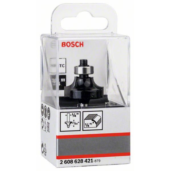 Bosch Logo, Abrundfräser mit Kugellager in Verpackung