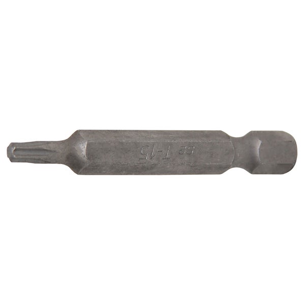 BGS Bit Länge 50 mm Antrieb Außensechskant 6,3 mm (1/4) T-Profil (für Torx) T15 - 4590