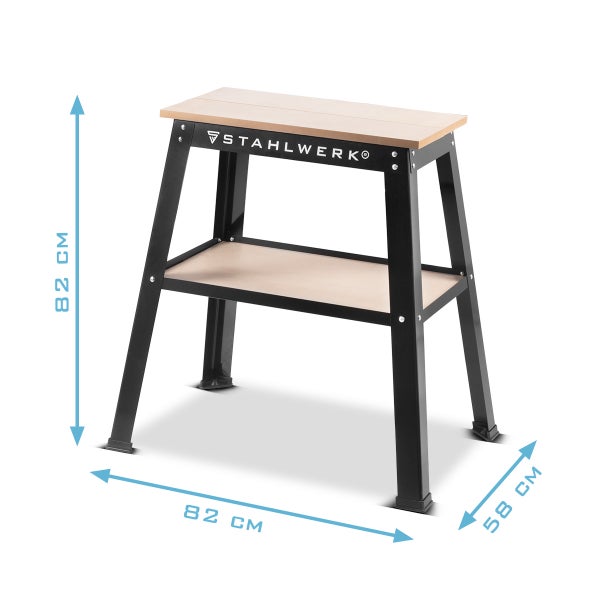 STAHLWERK Universal Maschinenständer 225 kg Maschinentisch Maschinenuntergestell