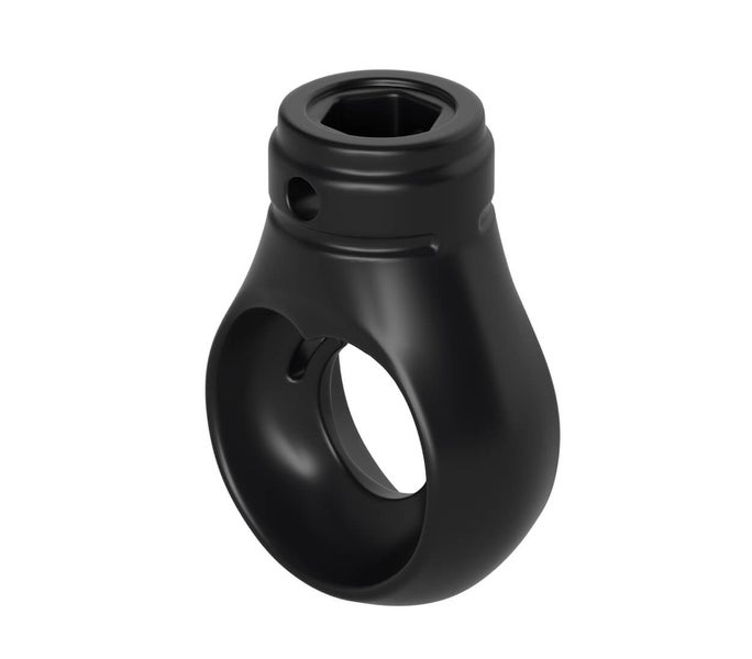 Schwarzer Bohrerführung