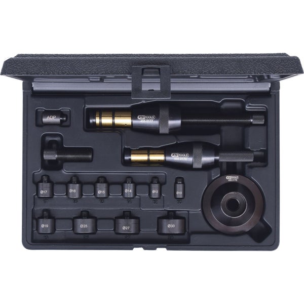 KS TOOLS Universal-Kupplungs-Zentrier-Werkzeug-Satz Ø 15 26 mm 19tlg. - 455.0170
