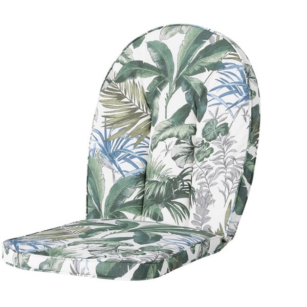 Gartenstuhlauflage Kettler Comfort/Prince Bliss blau - Ca. 105x52 cm - 4er-Set