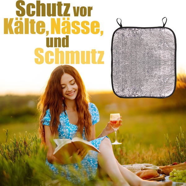 Sitzschutz für Stühle, schützt vor Kälte, Nässe und Schmutz
