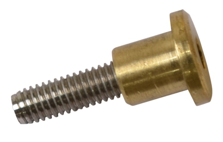 Ersatzteile Teakmöbel Ersatzschraube Messing/Edelstahl Hülsenschraube 37-mm