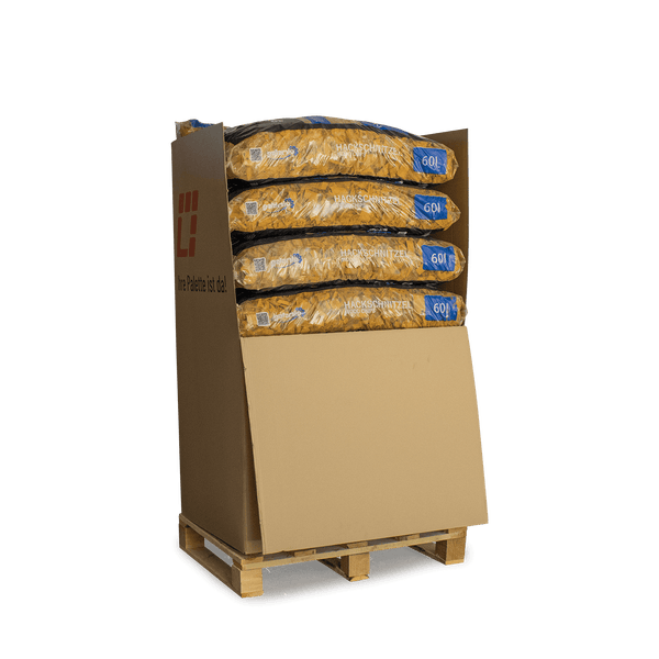Galamio Holzhackschnitzel Gelb 60l x 13 Sack 780l Palette