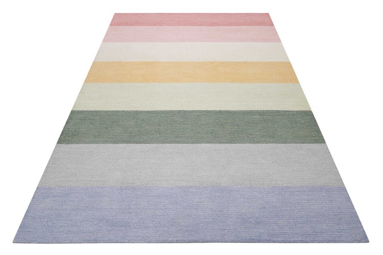 Teppich mit horizontalen Streifenmuster