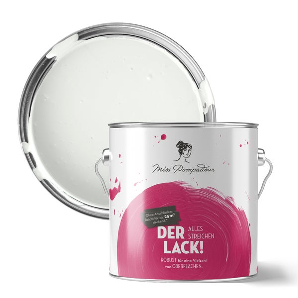 Farbeimer mit Lack von Miss Pompadour