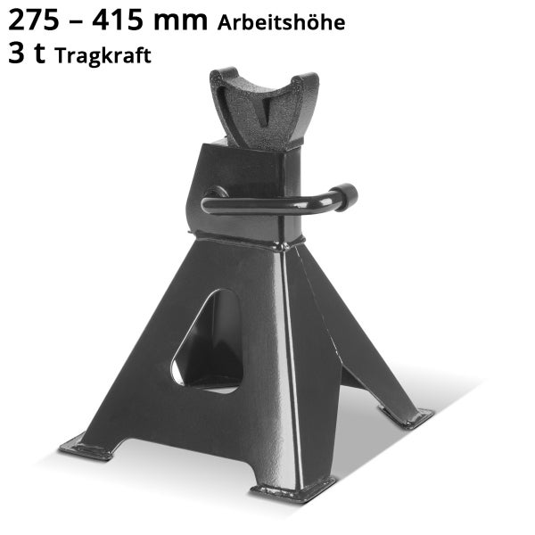 Unterstellbock JS-3 ST 2er Set mit 3 t Tragkraft 275 – 415 mm