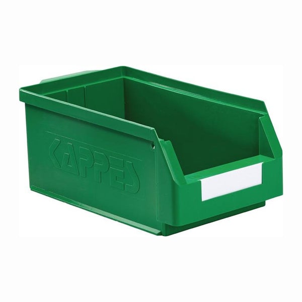 KAPPES Sichtlagerkasten L 350 x B 200 x H 150 mm grün - 6003.00.0253