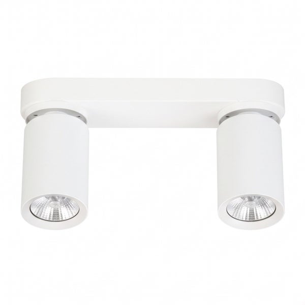 Zweiflammiger LED Deckenstrahler aus Metall zur Deckenbeleuchtung