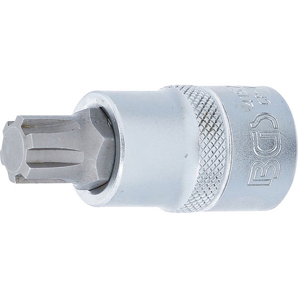 BGS Bit-Einsatz Antrieb Innenvierkant 12,5 mm (1/2) Keil-Profil (für RIBE) M13 - 4157