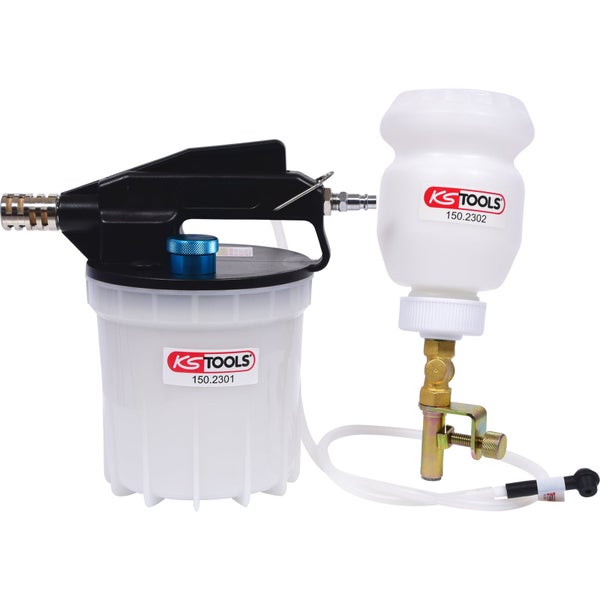KS Tools Bremsenentlüftungsgerät mit Nachfüllbehälter