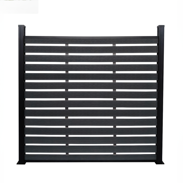 Sichtschutzelement aus Kunststoff für den Garten