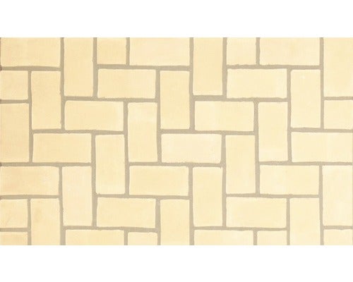 Terracotta Wand- und Bodenfliese Oxford gelb, 225x110x18 mm