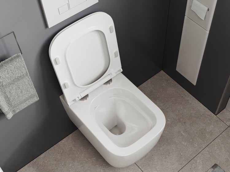 SSWW Design Hänge-WC CT2067V – Spülrandlos – Keramik – Softclose-Sitz