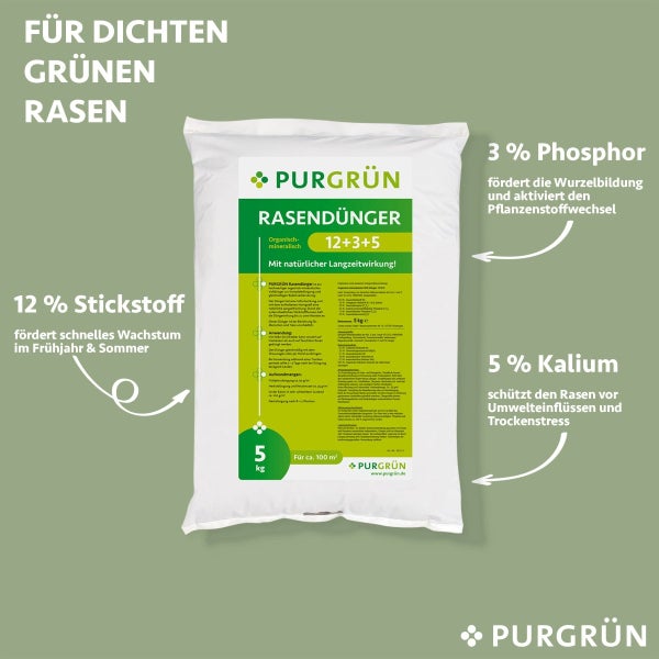 Purgrün Rasendünger 5 kg