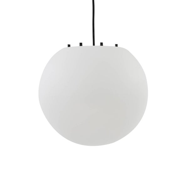Lindby Außenleuchte Alea (Modern) in Weiß (1 flammig, E27) - Pendelleuchte außen