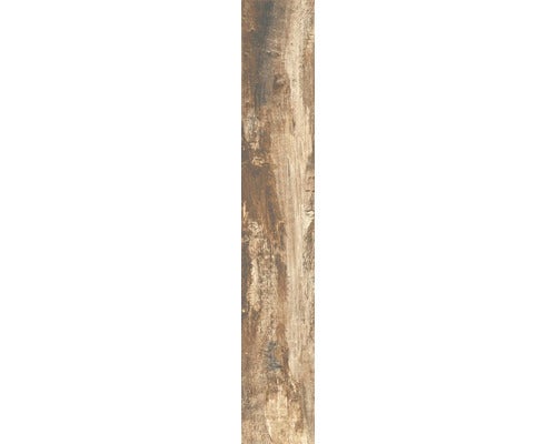 Wand- und Bodenfliese Chalet 2.0 mahogany red 20x120 cm matt rektifiziert