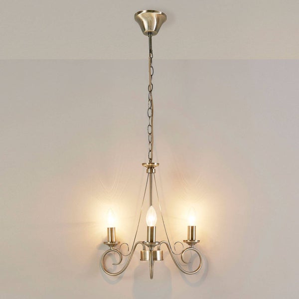 Deckenleuchte mit drei Leuchten im Vintage-Stil