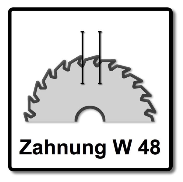 Zahnung W 48 Symbol