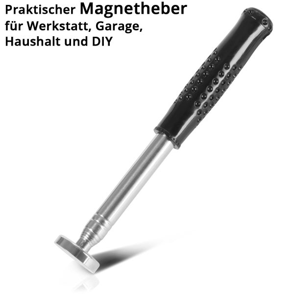 STAHLWERK Teleskop Pick-up Tool, Teleskopmagnet, Magnetstab, Magnetheber 2er Set
