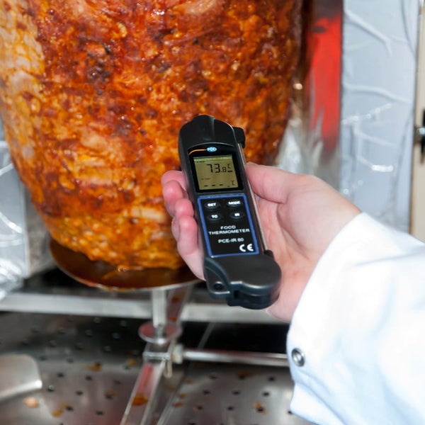 PCE Infrarotthermometer PCE-IR 80 Einstechthermometer Lebensmittelthermometer  zwei Messarten bis 330°C