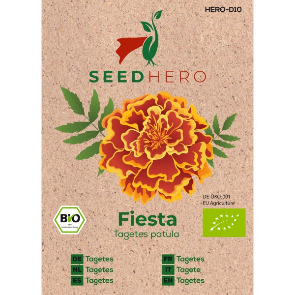 BIO Tagetes Fiesta Samen von Seedhero