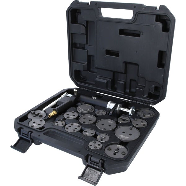 KS TOOLS Druckluftspindel-Bremskolbenwerkzeug-Satz 18tlg. - 150.2000