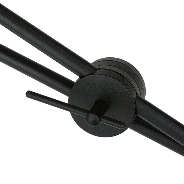 Detailaufnahme eines Gelenks mit Feststellschraube einer Leuchte