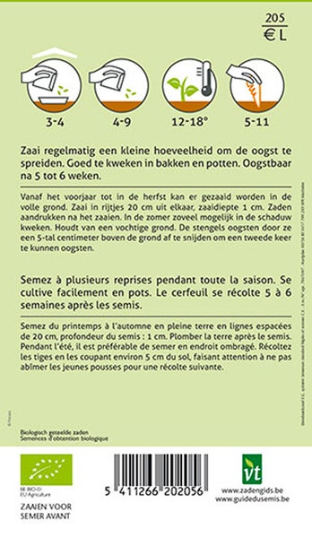 Informationen zur Aussaat und Ernte von Saatgut