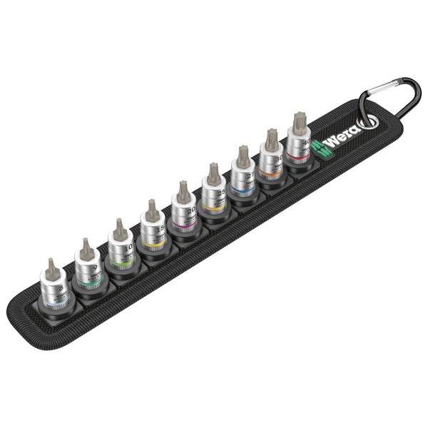Wera Torx Bit-Nuss Set mit Halter für Schraubarbeiten