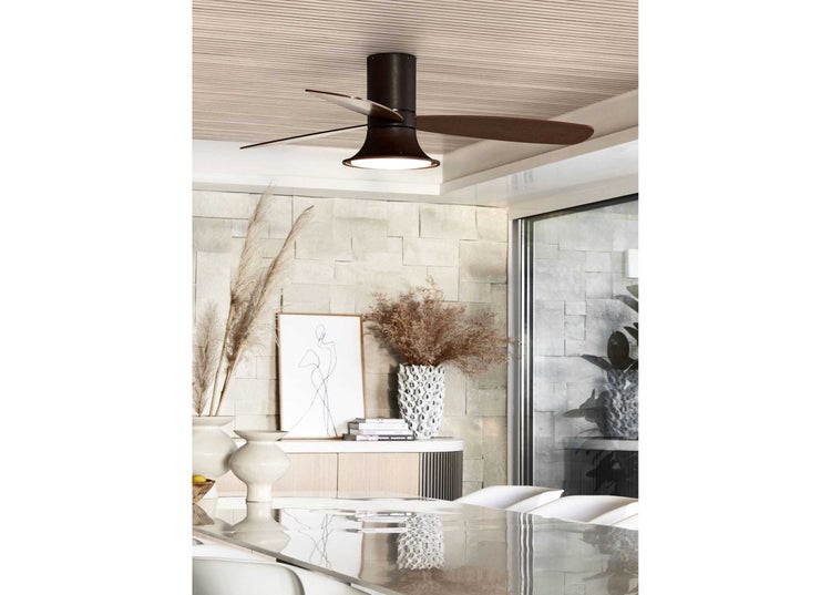 Deckenventilator Flusso 132 cm mit LED und Fernbedienung, 6 Geschwindigkeiten